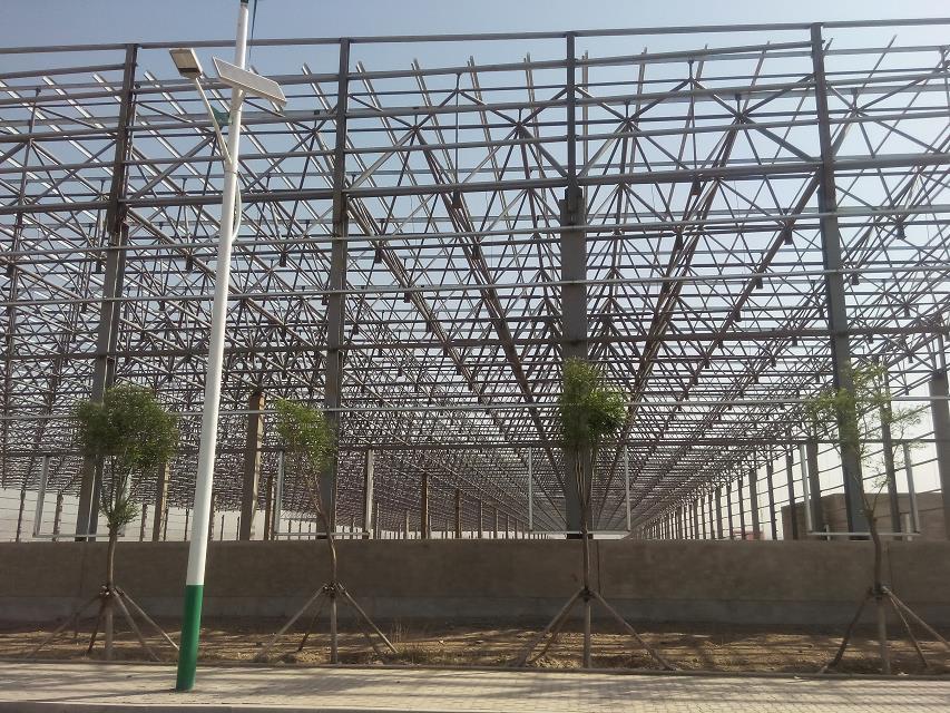 咸宁汽车工业厂房网架